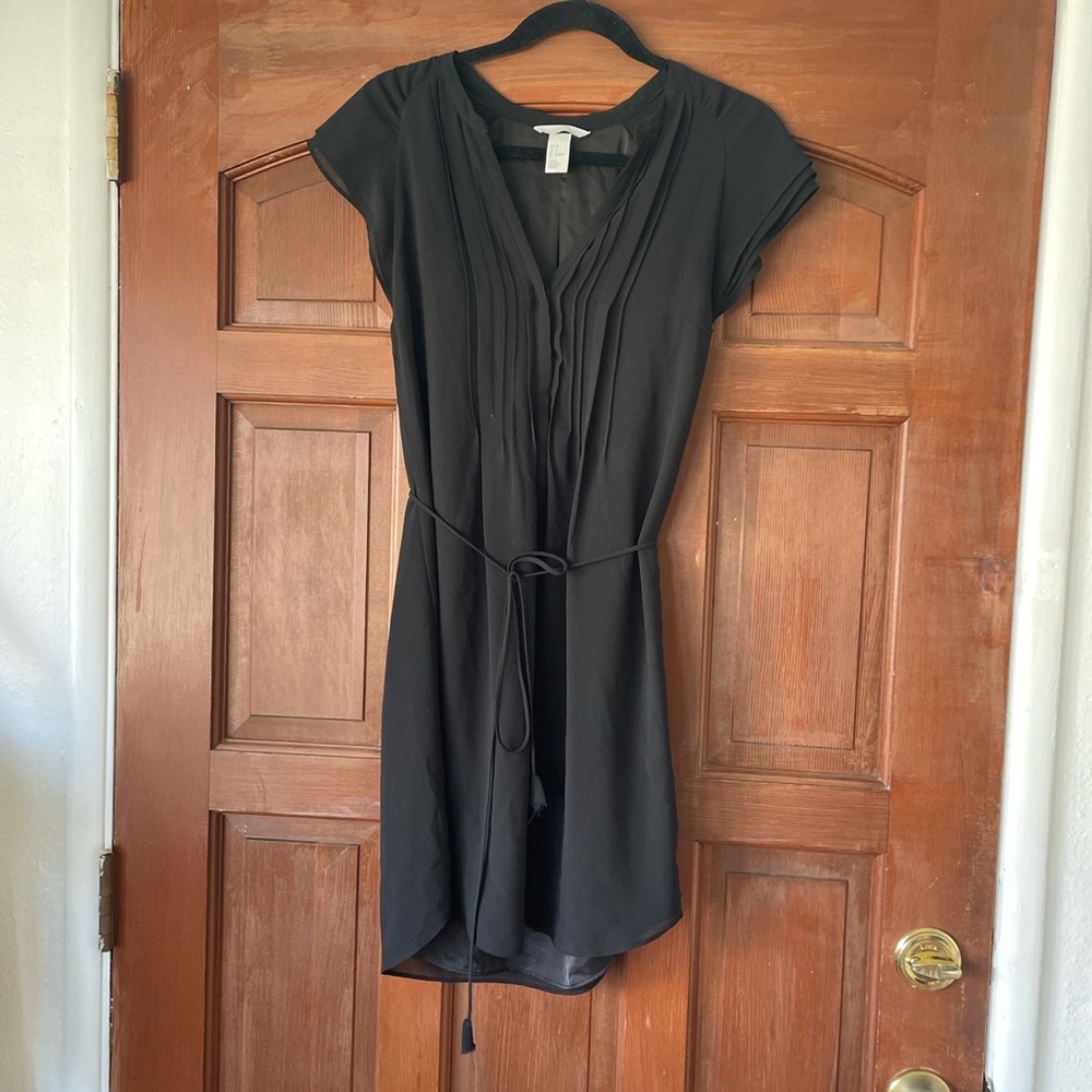 H&M black mini dress